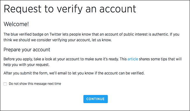 How to Get Verified On Twitter (or At Least Try)