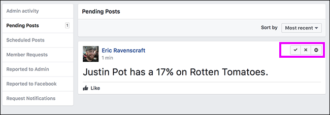 Pending Posts How to Require Moderator Approval for Posts in Your Facebook Group