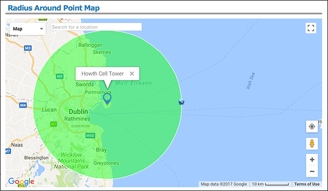 Musty Distance Map Code How to Find Out What Places Are a Specific Distance From You