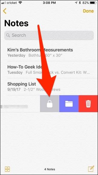 How to Password Protect Notes on the iPhone