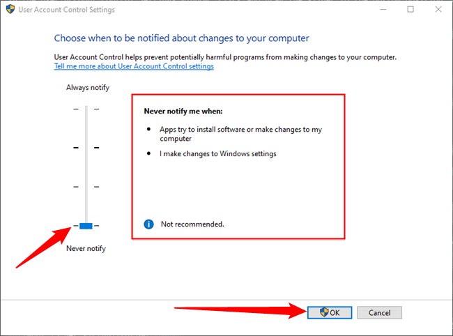 How to Disable User Account Control (UAC) on Windows 10 or Windows 11