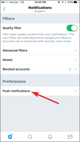 How to See Twitter Notifications For Mentions, But Not Likes or Retweets