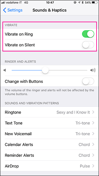 How to Turn Off Vibration When Your iPhone Is On Silent (or All the Time) How to Turn Off Vibration When Your iPhone Is On Silent (or All the Time)