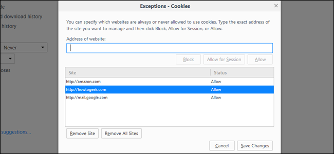 How to Block Cookies (Except for Sites You Use) in Any Browser