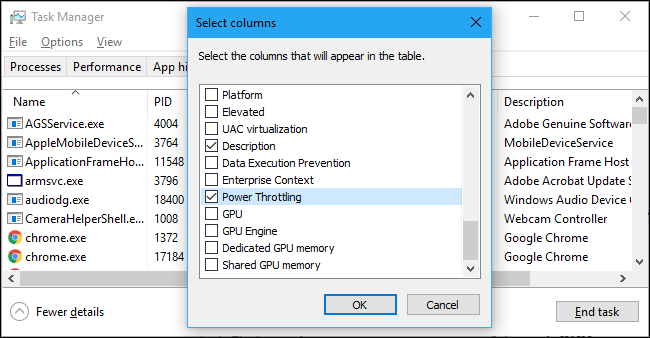 How to Manage Windows 10's New "Power Throttling" to Save Battery Life