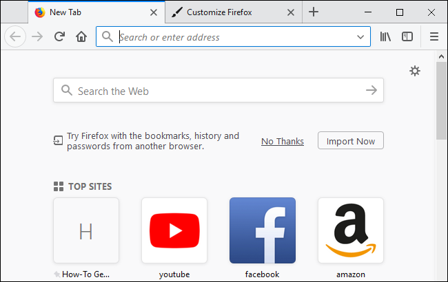 How to Customize Firefox Quantum's New Interface