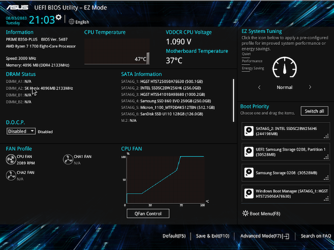 Asus UEFI BIOS Utility