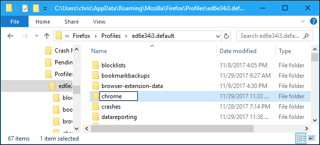 How to Customize Firefox's User Interface With userChrome.css