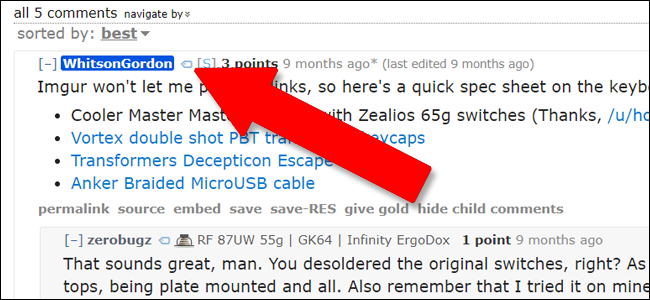 How to Add Custom User Tags to Reddit
