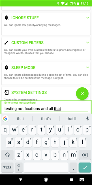 Alert Input Text Android How to Customize Android Text Message Notifications Based on their Contents