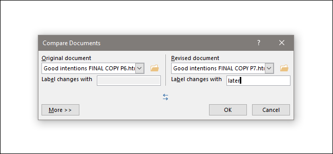 Comparing Data Word How to Use Microsoft Word's Compare Feature