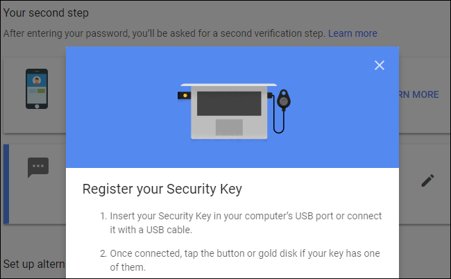 How to Secure Your Accounts With a U2F Key or YubiKey
