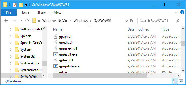 Syswow64 File What's the Difference Between the