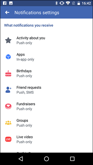 How to Disable and Customize Facebook’s Notifications, Texts, and Emails