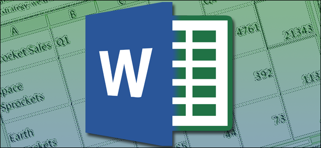 How To Use Excel-Style Spreadsheets in Microsoft Word