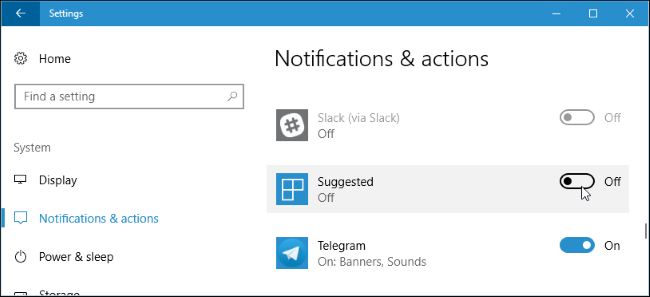 How to Disable Notifications on Windows 10