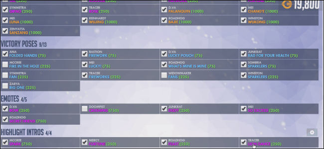 How to Keep Track of Cosmetic and Event Items in Overwatch