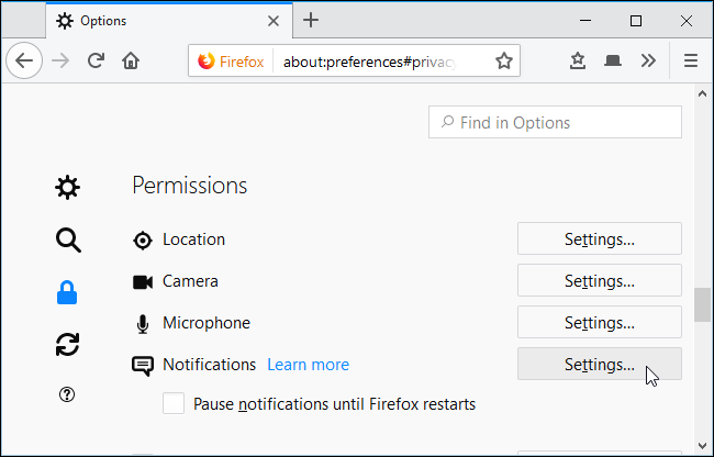 How to Stop Websites From Asking to Show Notifications