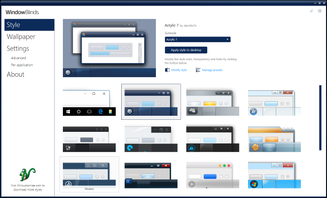 Screen Style Windows How to Install Custom Themes and Visual Styles in Windows