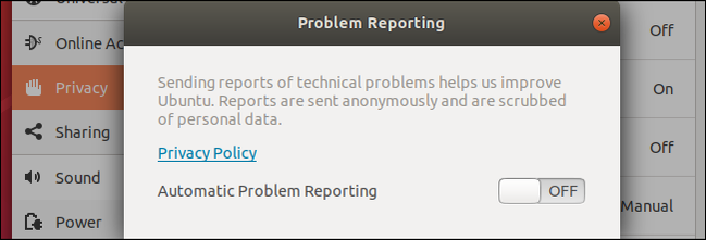 How to Stop Ubuntu From Collecting Data About Your PC