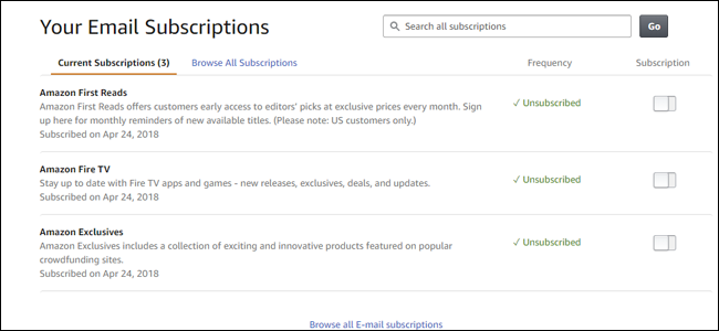 How To Stop All Of Amazon’s Many (MANY) Emails