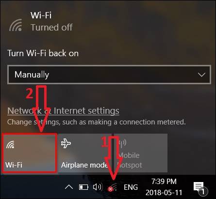 Available Networks How to Connect to a Wireless Network in Windows 10