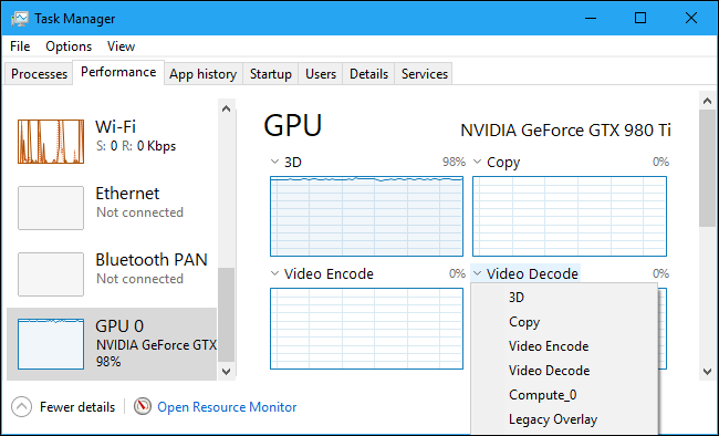 How to Monitor GPU Usage in the Windows Task Manager