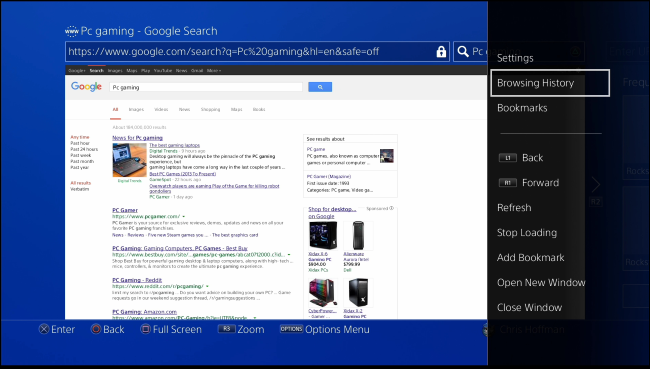 How to See or Clear the Browsing History on Your PlayStation 4