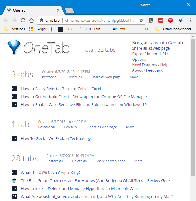 The Best Chrome Extensions for Managing Tabs
