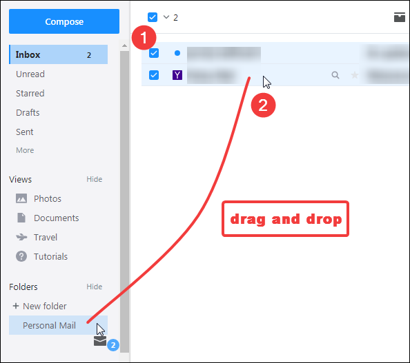 How to Make Yahoo! Mail Folders