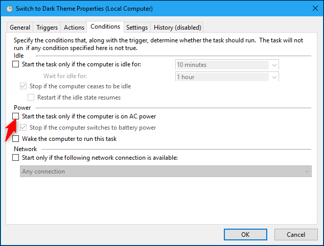 How to Automatically Enable Windows 10's Dark Theme at Night