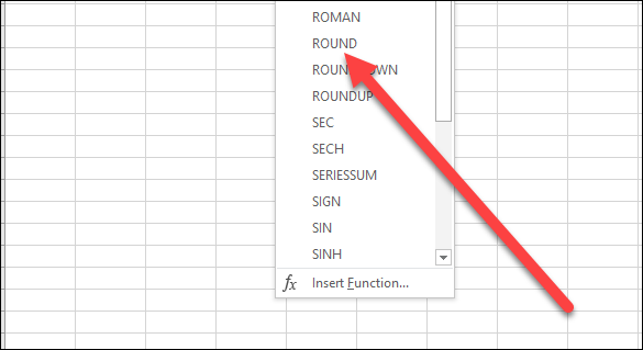 How to Round Off Decimal Values in Excel