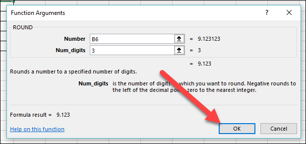 How to Round Off Decimal Values in Excel