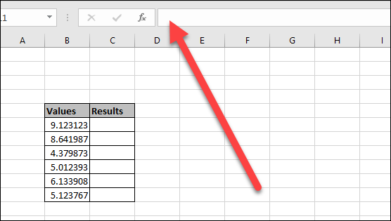 How to Round Off Decimal Values in Excel