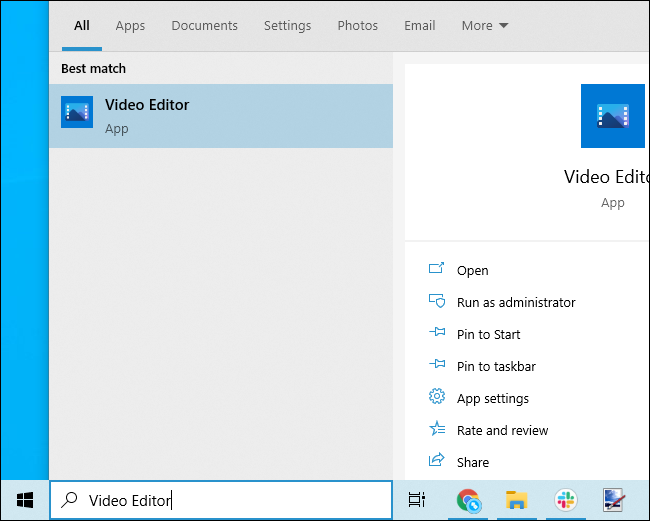 Default Video Editor How to Use Windows 10's Hidden Video Editor