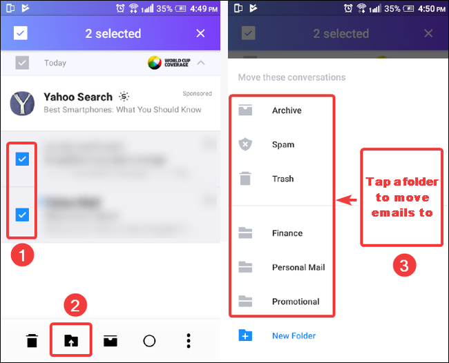 How to Make Yahoo! Mail Folders