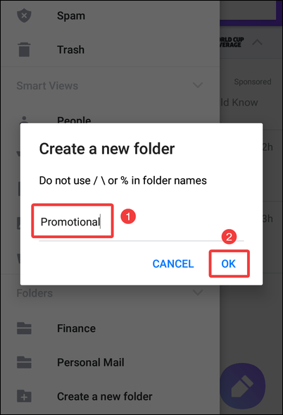How to Make Yahoo! Mail Folders