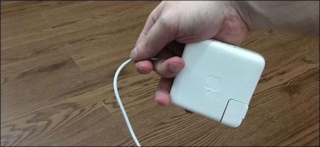 how to tie a computer charger