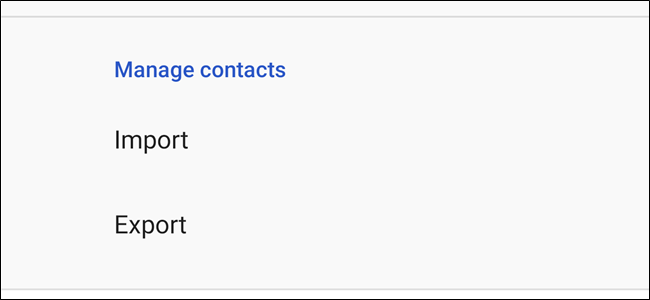 How to Manually Export and Back Up Contacts on Android