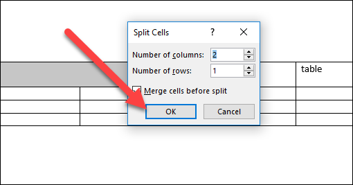 How to Merge and Split Tables and Cells in Microsoft Word