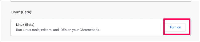 How to Set Up and Use Linux Apps on Chromebooks