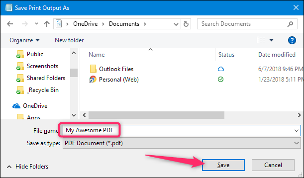 Pdf This Computer How to Create a PDF File in Windows
