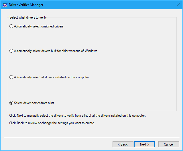 Why You Shouldn't Use the Driver Verifier in Windows 10