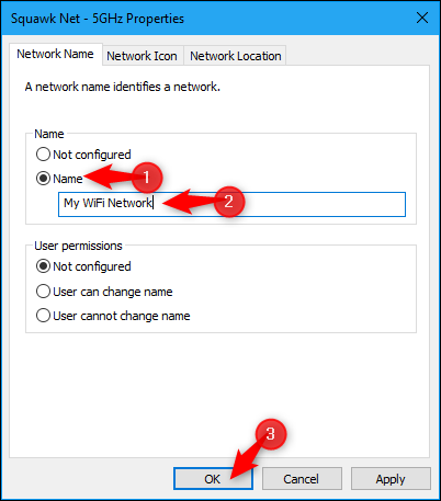 How to Change or Rename the Active Network Profile Name in Windows 10