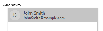 What's the Mention Column for in Microsoft Outlook?