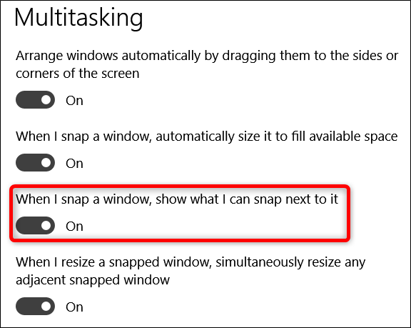 Windows Visual Snap Example Fail How to Disable Snap Assist in Windows 10