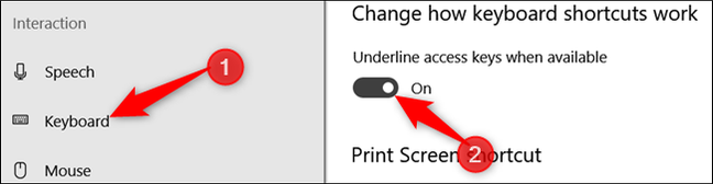How to Make Windows 10 Underline and Highlight Menu Shortcut Keys