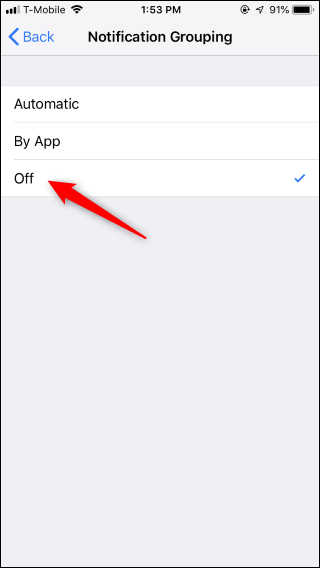 How to Ungroup Notifications on iPhone or iPad