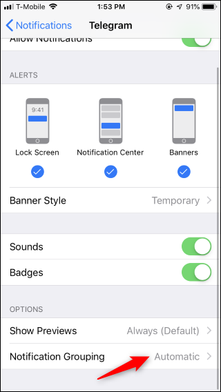 How to Ungroup Notifications on iPhone or iPad