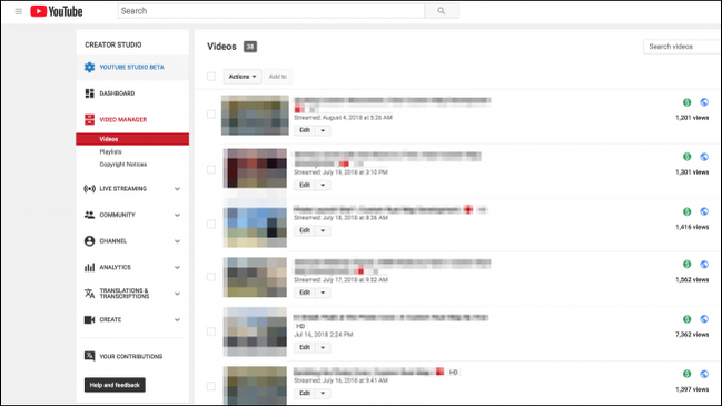 How to Use the YouTube Video Manager
